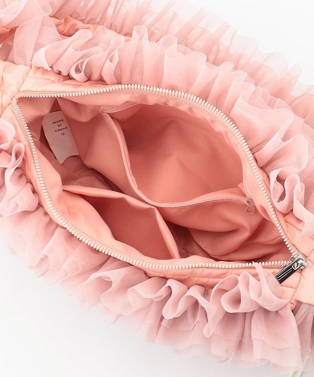 LA BAGAGERIE 【MONICA】シアーチュールドロストバッグ ピンク