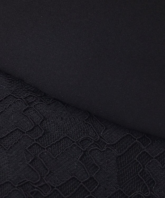 23区GOLF レース使いが上品！【WOMEN】バイザー ブラック系