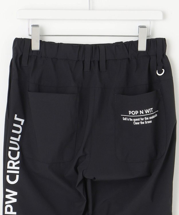 PW CIRCULUS 【UVカット / 接触冷感 / ２WAY】【MEN】デタッチャブル ジョガーパンツ ブラック系