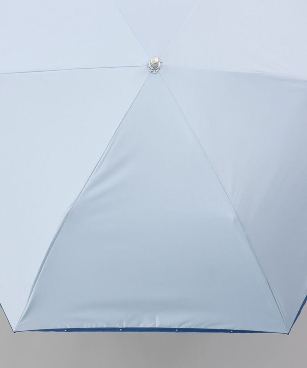 AURORA 【 BLAO（ブラオ）】サマーシールド スタッズ晴雨兼用傘(折りたたみ傘) サックス