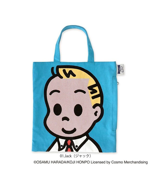 ROOTOTE 6283【オサムグッズ】OSAMU GOODS(R)×ROOTOTE コラボトートバッグ 01：ジャック