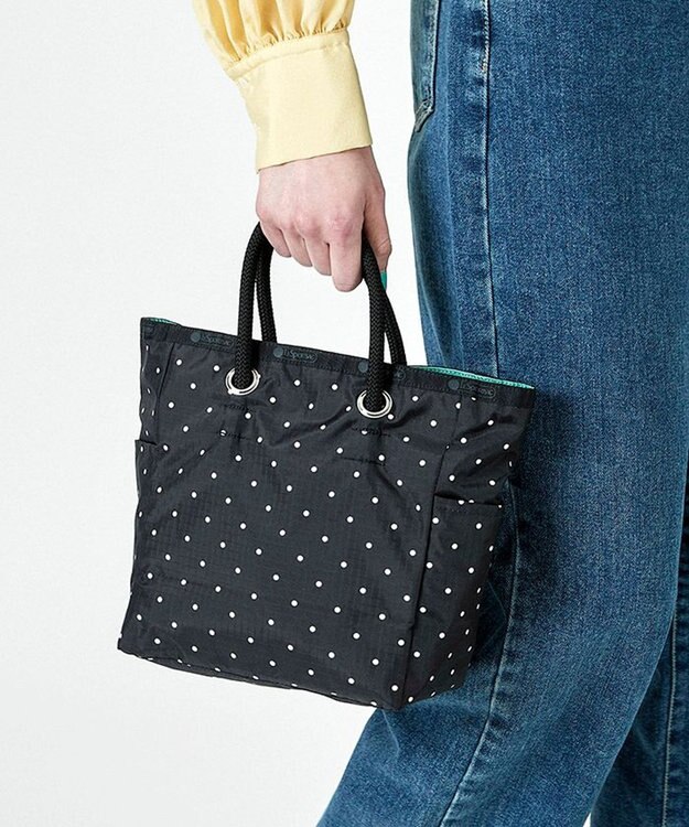 LeSportsac MEDIUM 2 WAY TOTE/プティドット/セージグリーン プティドット/セージグリーン