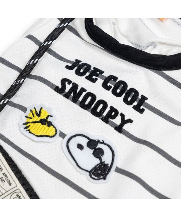 PET PARADISE スヌーピー エコメイド タンクトップ 《サコッシュ付き》 中型犬 ホワイト×ブラック