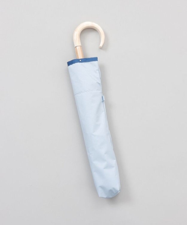 AURORA 【 BLAO（ブラオ）】サマーシールド スタッズ晴雨兼用傘(折りたたみ傘) サックス