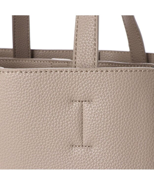 LA BAGAGERIE 【MONICA】収納いっぱいA4トート グレー