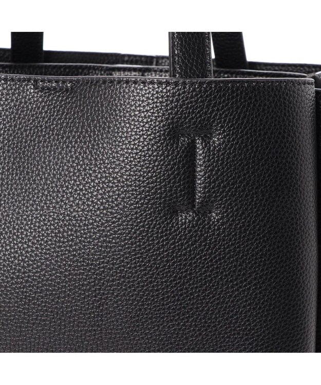 LA BAGAGERIE 【MONICA】収納いっぱいA4トート ブラック