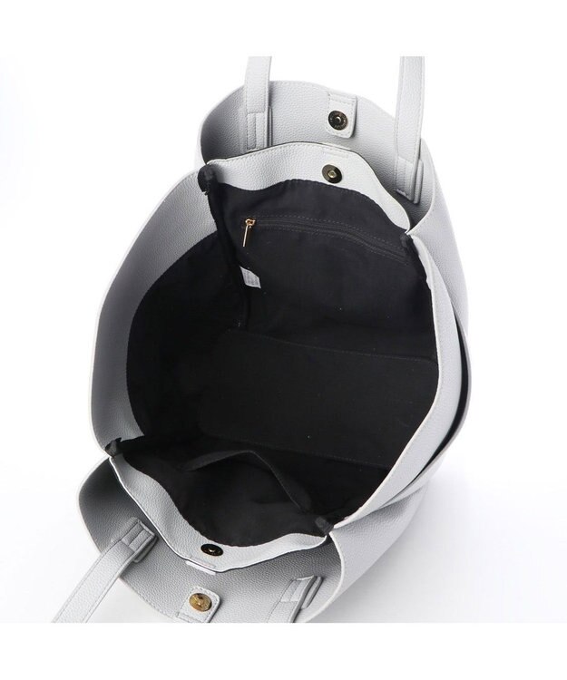 LA BAGAGERIE 【MONICA】収納いっぱいA4トート ライトグレー