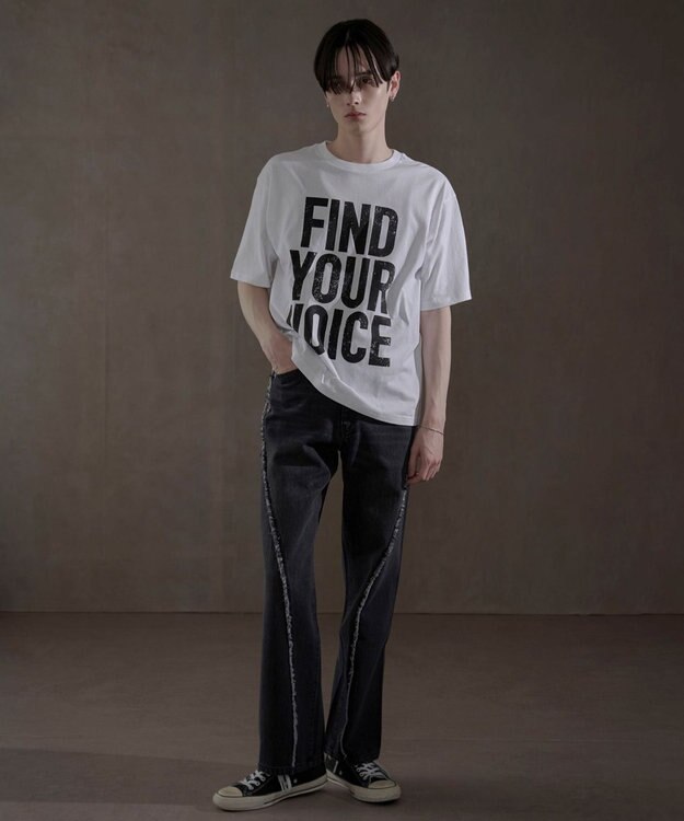 WEGO グラフィックプリントT（SS） 柄2