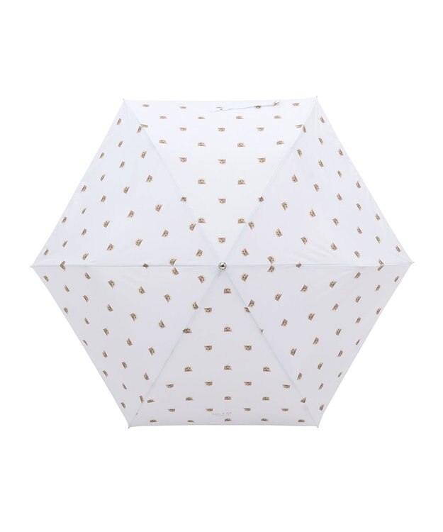 MOONBAT PAUL&JOE ACCESSOIRES(ポール＆ジョー アクセソワ) 折りたたみ傘 ヌネット ホワイト