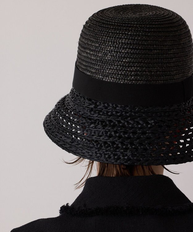 GRACE CONTINENTAL Ferrucio Vecchi ブラックハット ブラック