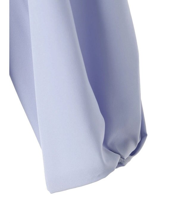 earth music&ecology ビッグカラーブラウス Blue