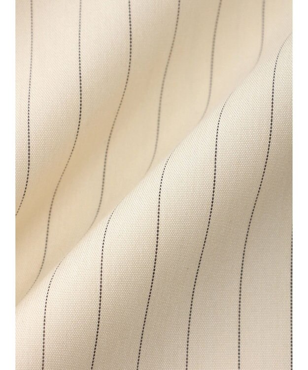 CRAFT STANDARD BOUTIQUE イージーケアピンストライプテーパードパンツ Stripe Ivory