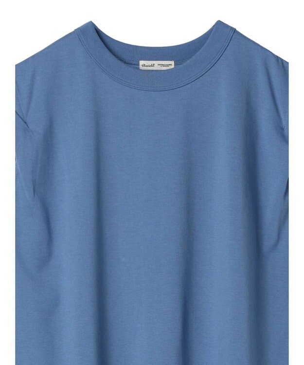 CRAFT STANDARD BOUTIQUE 接触冷感機能性フレンチスリーブワンピース Blue