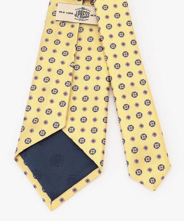 J.PRESS MEN 【VINTAGE JACQUARD COLLECTION】小紋ネクタイ イエロー系8