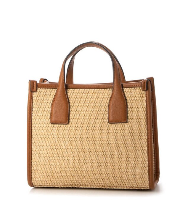 UNBILLION cachecache ポリプロピレン2wayスクエアトートバッグ キャメル