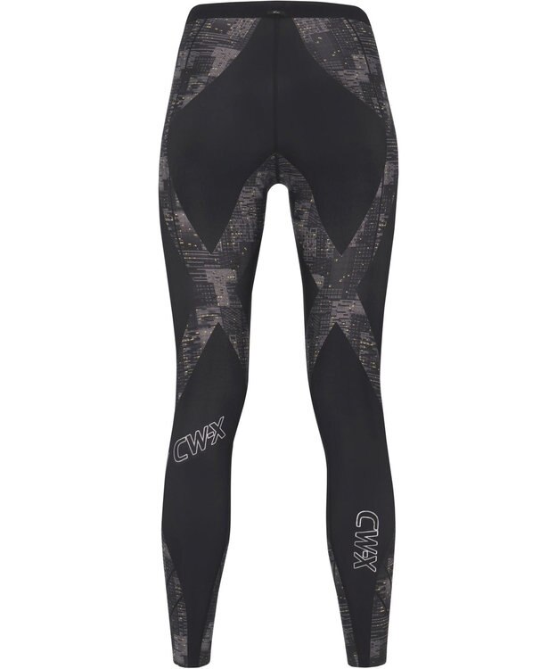 CW-X 【WOMEN】 スポーツタイツ 下半身フルサポート ジェネレーターモデル2.0 吸汗速乾 抗菌防臭 HZY399 /ワコール シルバーグレー