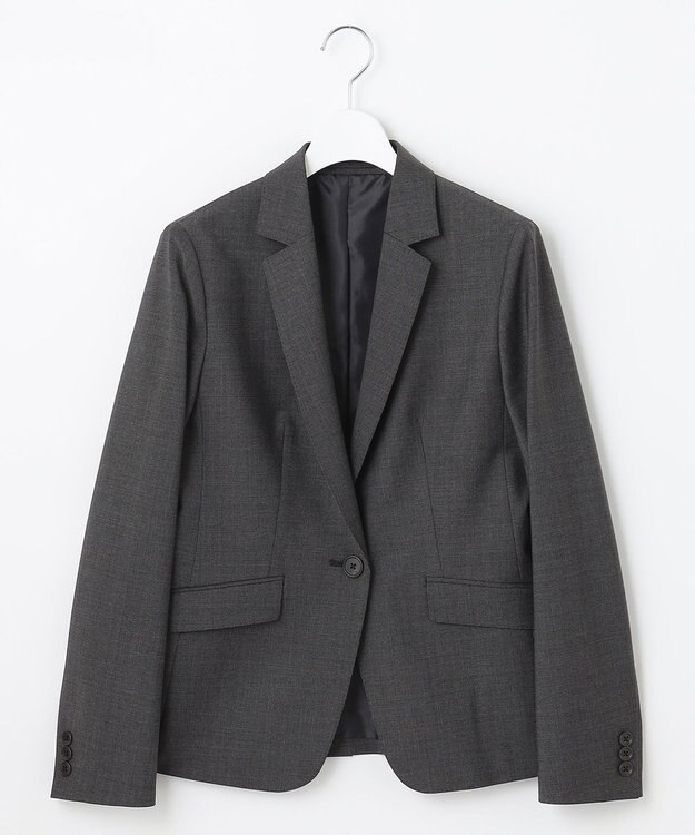 J.PRESS LADIES L BAHARIYE Houndstooth テーラード ジャケット グレー系3