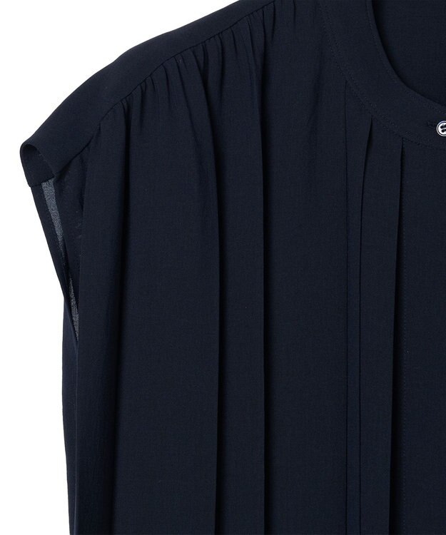 JOSEPH エアリープリッセ　ドレス Navy