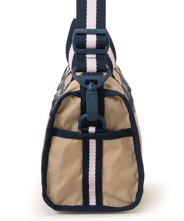 LeSportsac MINI DUFFEL CROSSBODY/スペクテイターボーン/ネイビー スペクテイターボーン/ネイビー