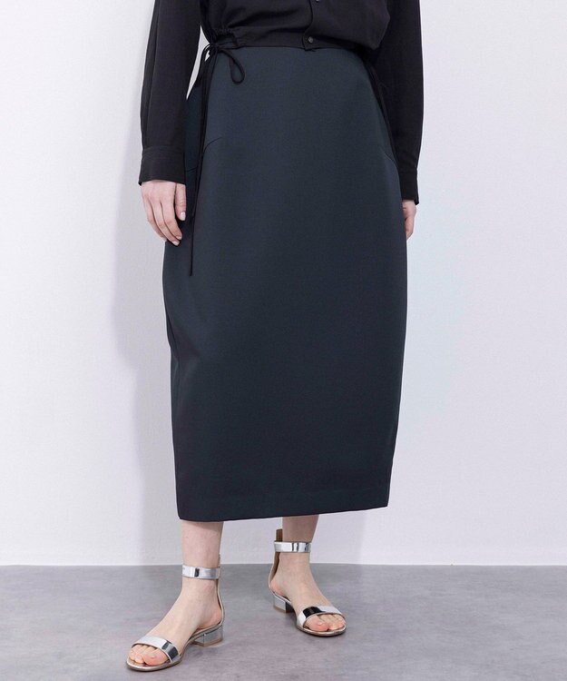 NAVE 【Nave・セットアップ可/洗える/吸水速乾】ドライチノ スカート ブラック系