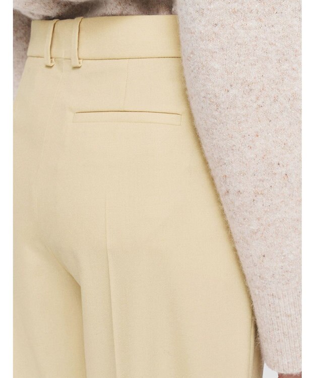 JOSEPH ライトフランネル　ワイドトラウザーズ Champagne