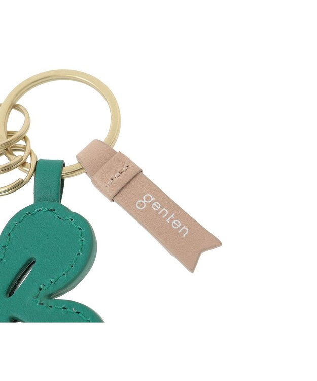 genten クアドリフォリオ キーホルダー エメラルド