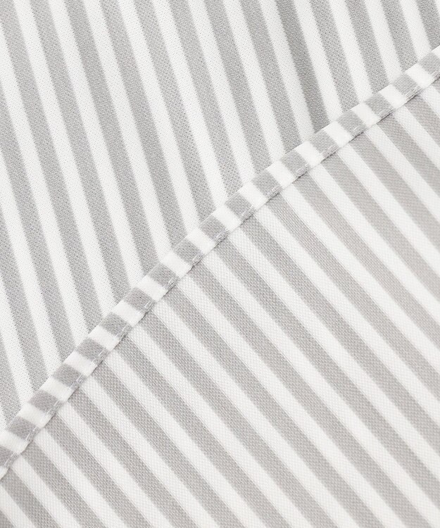 JOSEPH HOMME コンフォートクリアストライプ　レギュラーカラーシャツ ライトグレー系1