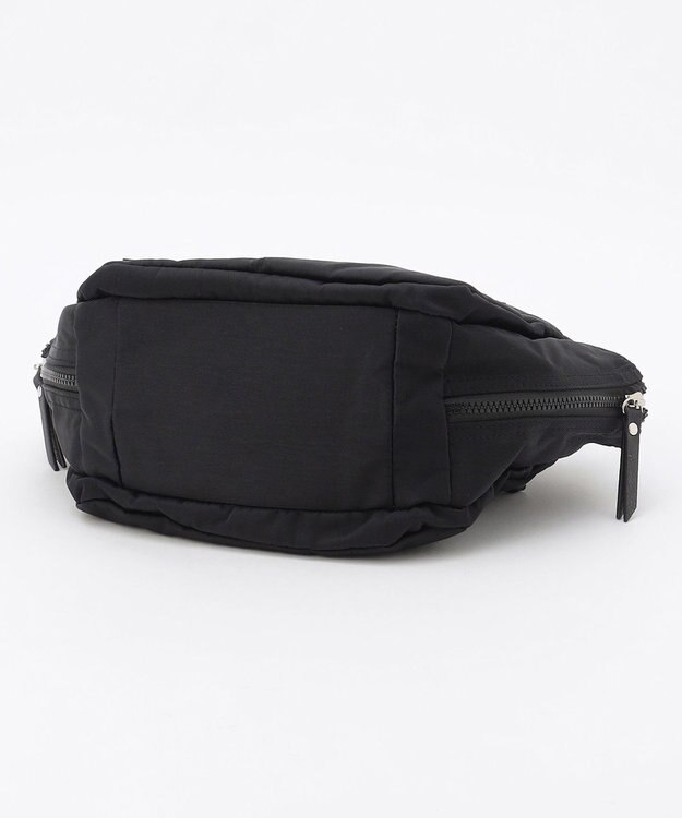 LA BAGAGERIE 【MONICA】サイドジップミニショルダーバッグ ブラック