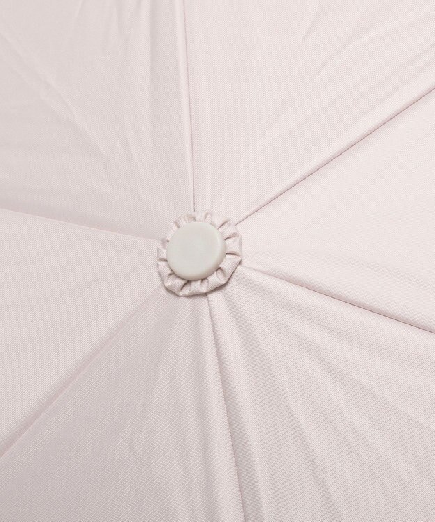 Maison de FLEUR 遮光&UV CUT リボン折りたたみ傘 Pink