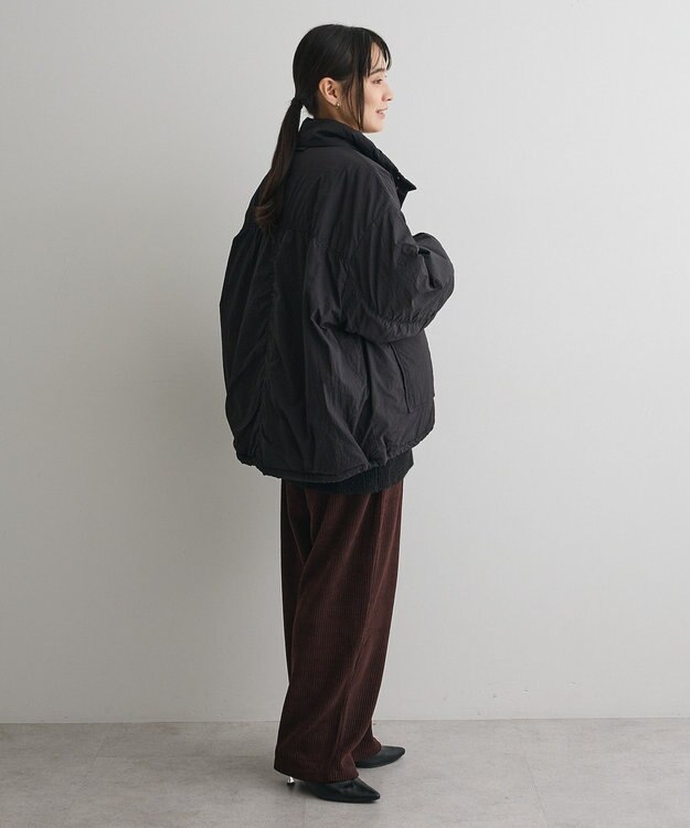 CRAFT STANDARD BOUTIQUE ライト中綿ビッグブルゾン Black