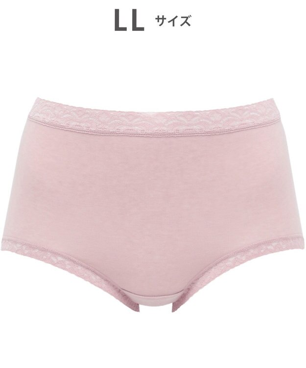 WACOAL 【ディアヒップ】 ショーツ はきこみ丈ふかめ 綿混(身生地) ヒップを包みこむフィット感 やさしいはきごこち PPA112 /ワコール ストロベリー