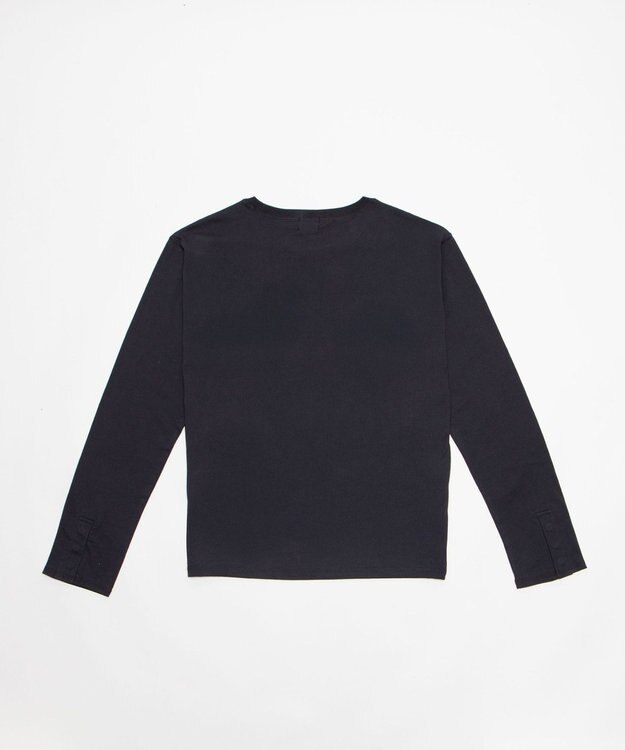 WEGO フレアスリーブT（LS） ブラック中濃色