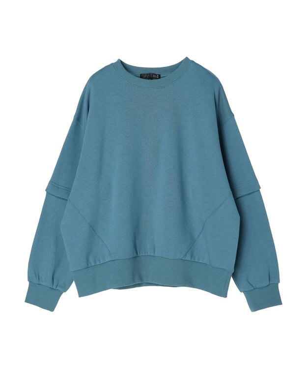 Green Parks ・ＳＵＧＡＲ　ＳＰＯＯＮ　２ｗａｙウラキモウプルオーバー Blue