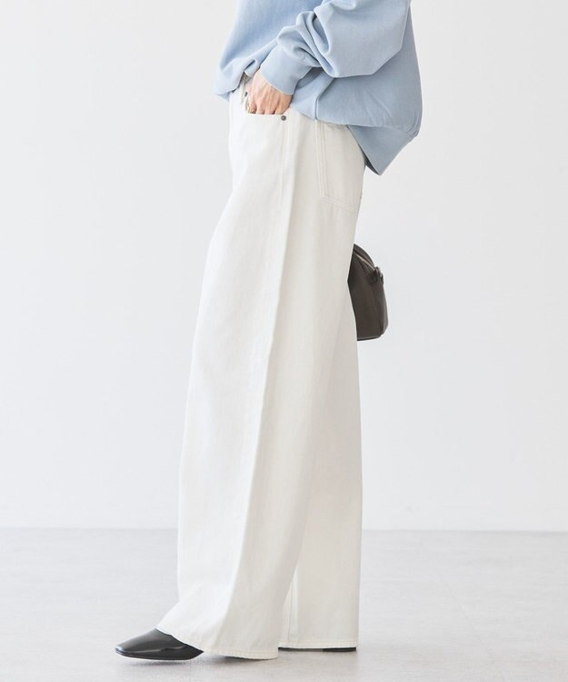 AMERICAN HOLIC ワイドデニム White