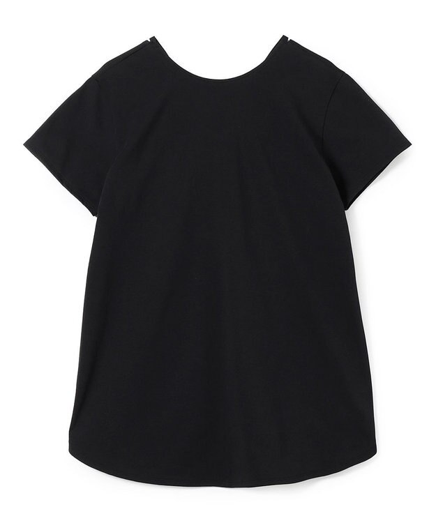 Chacott Handsome Cotton バッグディティールTシャツ ブラック