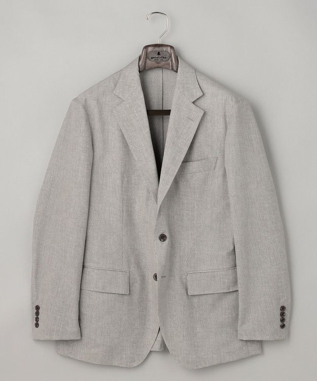 GOTAIRIKU 圧倒的清涼感【夏に必要なカイテキ7機能】クールドッツ セットアップジャケット_クラシックプリント(26年モデル) ライトグレー_クラシックプリント