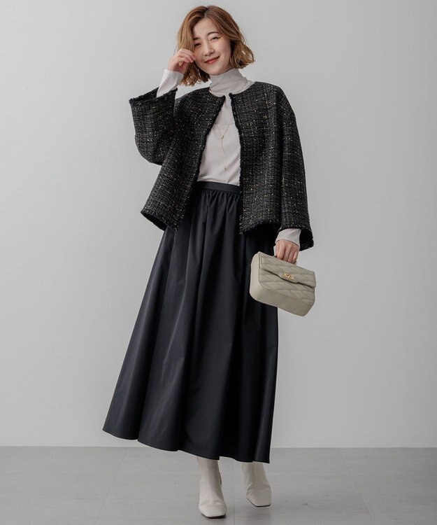 23区 ラインストーン ラリエット ネックレス ゴールド系