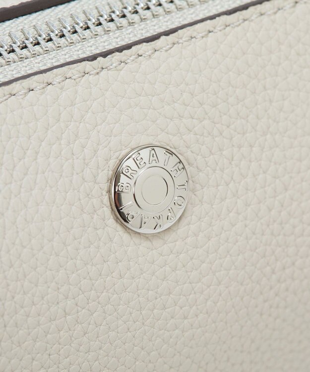 TOPKAPI 【Breath TOPKAPI】シュリンクレザー ハーフムーン ショルダーバッグ / チャーム付き オフ