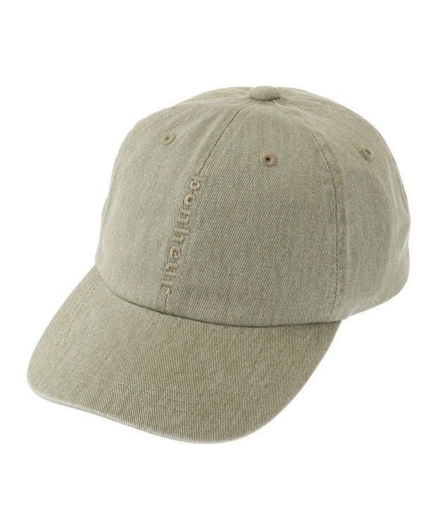 Green Parks ｅｖｅｒｙ　ｗａｌｋ．カラーデニムロゴキャップ Khaki