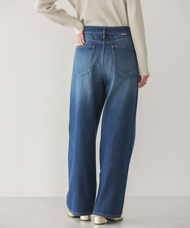 AMERICAN HOLIC ワイドデニム Medium Indigo