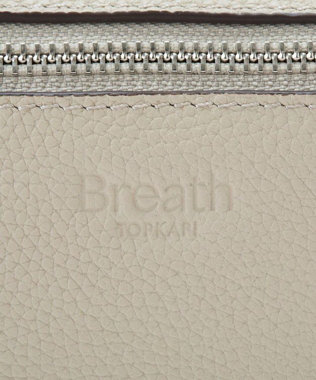 TOPKAPI 【Breath TOPKAPI】シュリンクレザー ハーフムーン ショルダーバッグ / チャーム付き オフ
