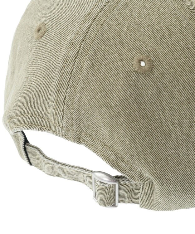 Green Parks ｅｖｅｒｙ　ｗａｌｋ．カラーデニムロゴキャップ Khaki