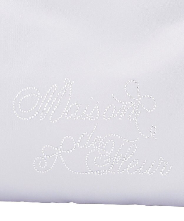 Maison de FLEUR キャザーリボンナップサック Gray