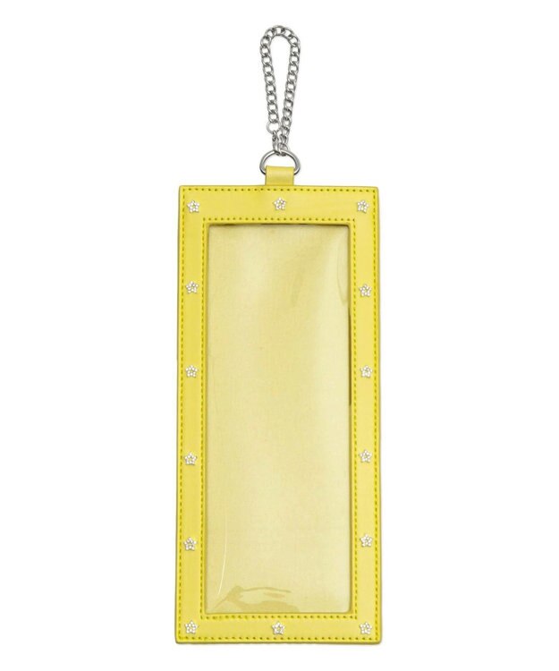 WEGO 【痛バ＆推し活グッズ】キラきゅんスターホロチケホルダー ライトイエロー