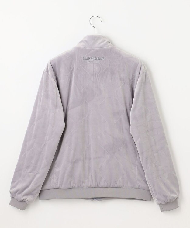 23区GOLF 【UNISEX】リバーシブル トラックジャケット ライトグレー系