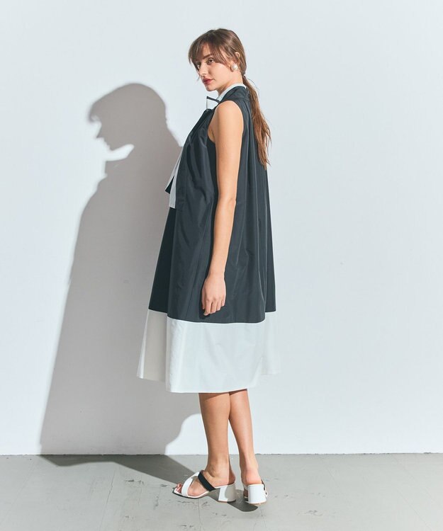 GRACE CONTINENTAL ライトタッサーAラインドレス ブラック