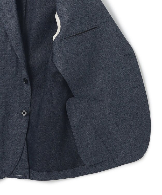 J.PRESS MEN 春夏の上質ジャケット【NEW SATGE】エレガントサマーメッシュ ジャケット ブルー系