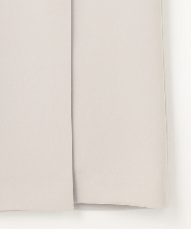 自由区 L 【セットアップ対応・洗える】トリアセダブルクロス スカート ライトグレー系