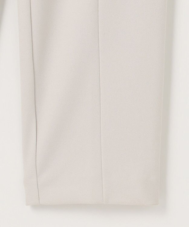 組曲 【吸湿・冷感・UVケア】スタイルアップジャージー パンツ ライトグレー系