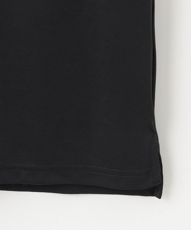 23区GOLF 【MEN】ストレッチ性抜群のハニカムメッシュコンビポロシャツ ブラック系